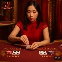 GunsBet - Live Baccarat Table Game - Simple and Sophisticated