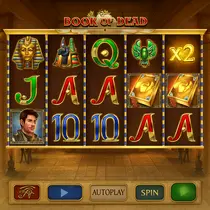 GunsBet - Book of Dead Slot Game by Play'n GO